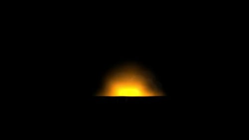 Bombe explosée au sol