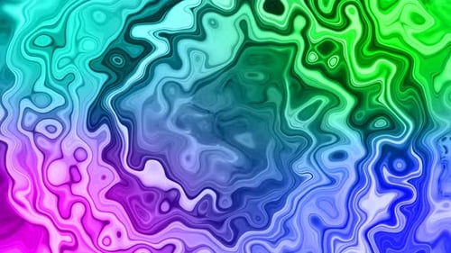 Abstract Liquid Color Swirl Background Animation
