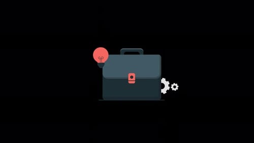 Animated Business Idea Concept Video - Transparent