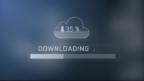 Conexões de rede e computação em nuvem ícones de tecnologia Download