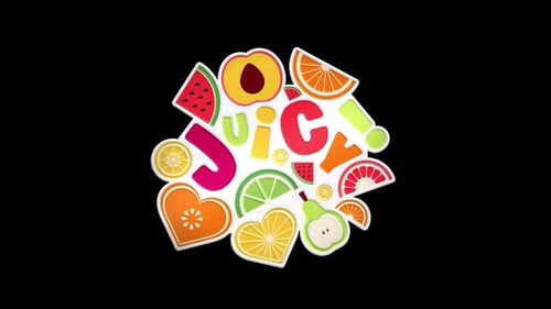 Juicy Cluster Sticker