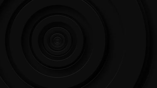 Minimalist Black Neomorphism Circles Background Animation