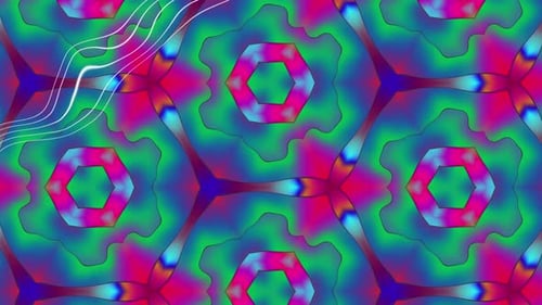 Mandala-Hintergrund mit Farbverlauf