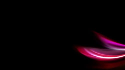 Dynamic Fluid Glow Lines Motion Background