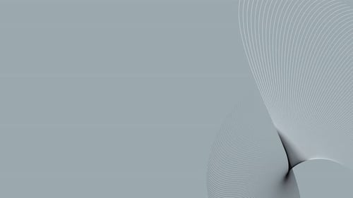 Elegant Wavy Lines Modern Abstract Background Animation