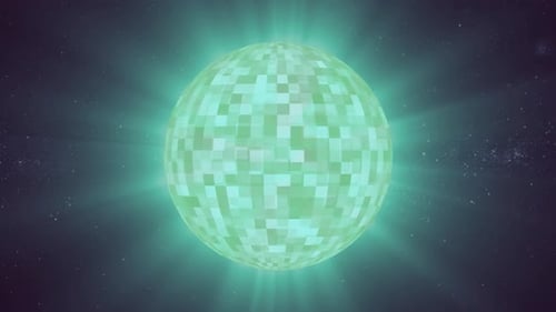 Planet sphere background. 2729