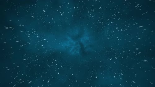 Futuristic Space Travel Warp Speed Starfield Background Loop
