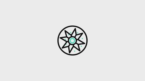 Mandala Animated Icon V14