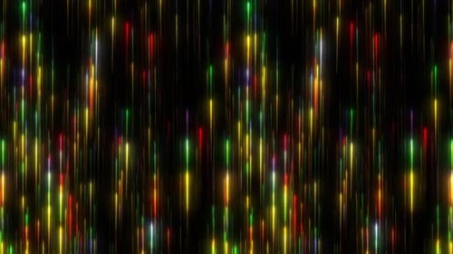 Glowing Multiple Particle Line Light Rays Raising, Luxury Particle Background, Shiny Striped Line