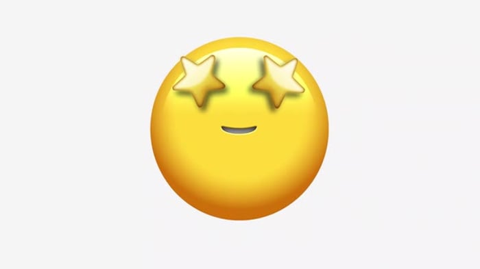 Animated Star Eye Emoji Face With Twinkling Effect Backgrounds Motion animated-star-eye-emoji-face-with-twinkling-effect-backgrounds-motion