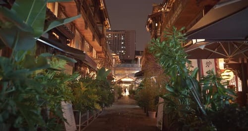 Chengdu Sichuan China Garden Alley