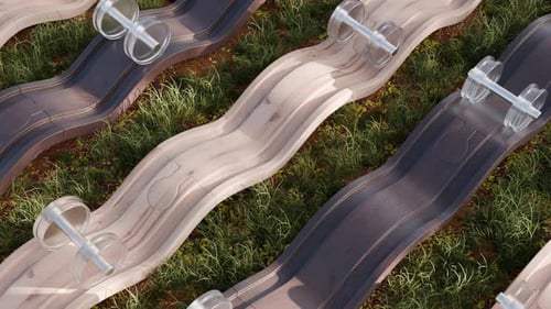 Animación 3D Slide Balls Loop