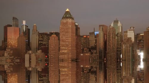 Urban City Skyline Metropolis Buildings