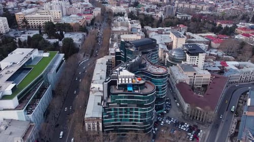 Modern Building Construction In The City