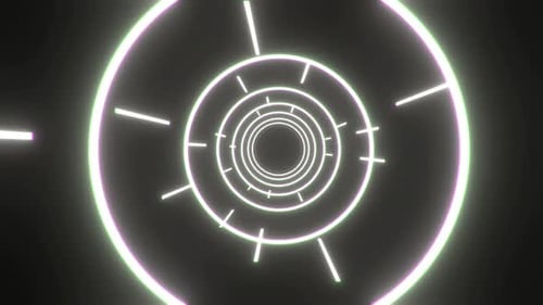 Neon Circle 01 Hd