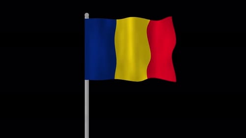 Romania National Flag