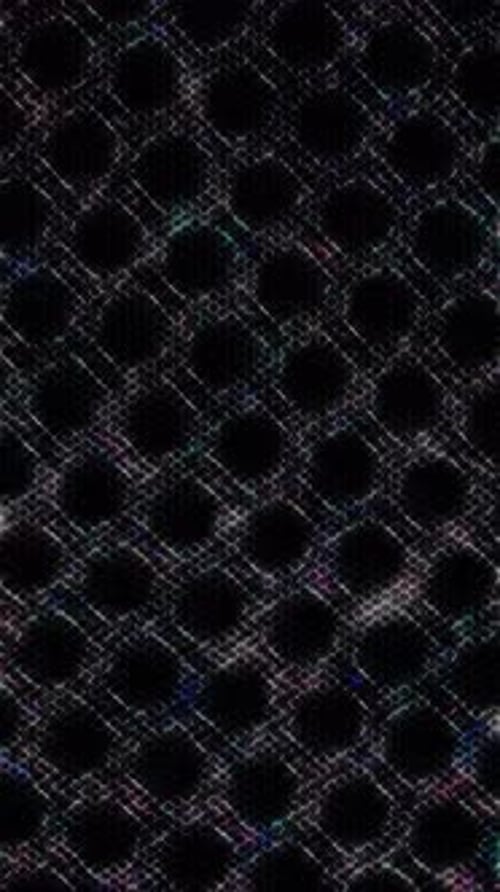 Iridescent Digital Grid Abstract Technology Background Loop