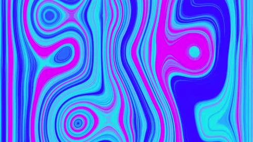Vibrant Fluid Abstract Wavy Lines Background