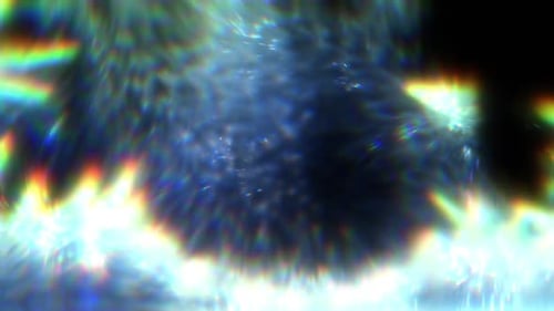 Colorful Prismatic Light Leak Overlay