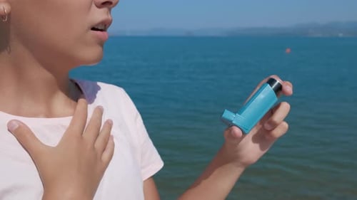Crise d'asthme en mer