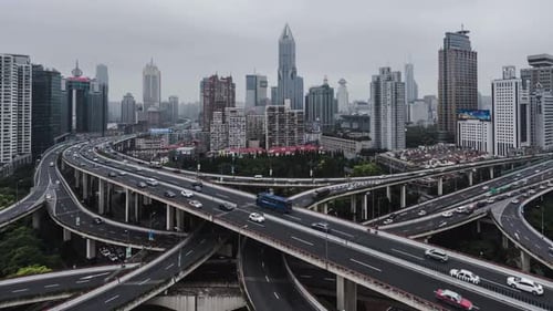 Road Intersection in China