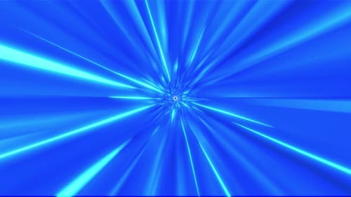 Animation of zoom speed lines. High speed flight lines, digital lights speed, glowing beams