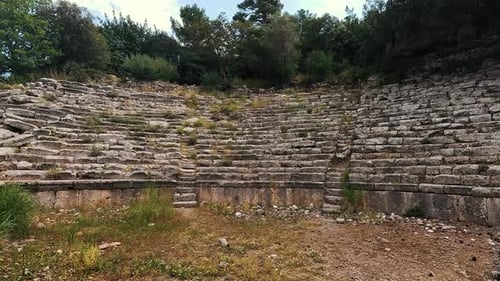 Phaselis Ancient City in Kemer of Antalya or Faselis Was a Greek and Roman City Coast Ancient Lycia