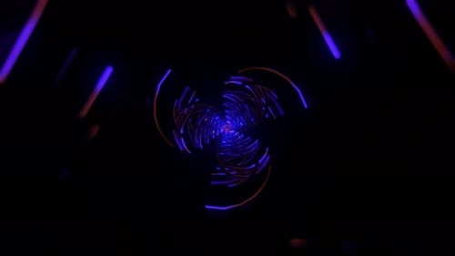 Curvas pulsantes con un toque futurista