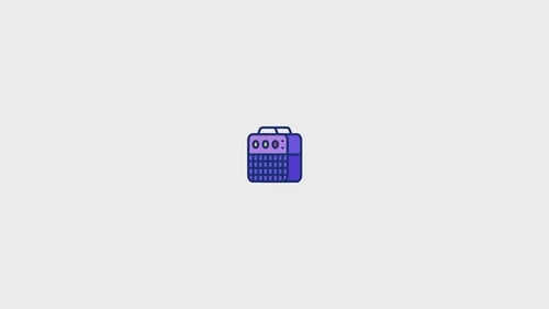 Animiertes Verstärker-Icon