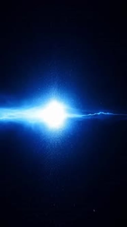Electric Blue Energy Beam Reveal