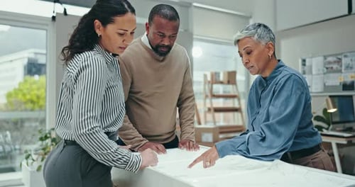 Professionals Working Together in Office