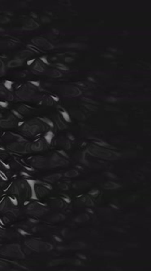 Seamless Dark Liquid Flowing Abstract Animation Background