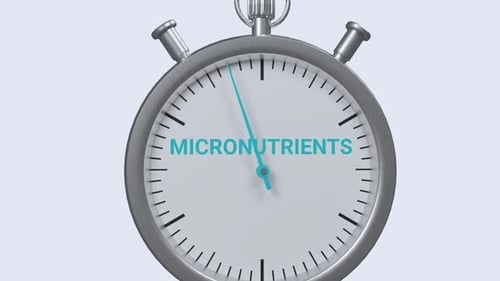 Micronutrients decreasing
