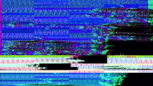 Dynamic Glitch Transition Digital Noise Pack