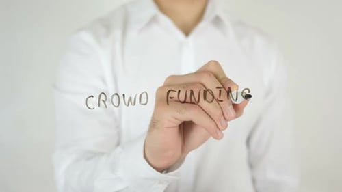 Crowd Funding, Written on Glass