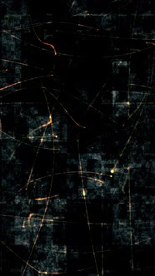 Vertical Video - Dark Abstract Golden Grunge Texture Background