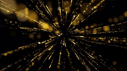 Glitter particles
