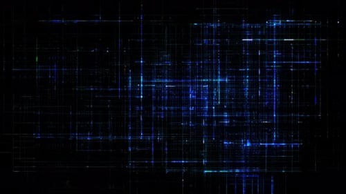Random Colors Lines Grids Overlay 4k