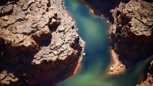 Aerial View of Colorado River