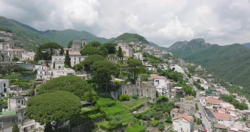 Aerial View of Amalfi Coast
