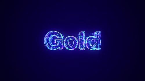 Futuristic Neon Digital Text Reveal Animation