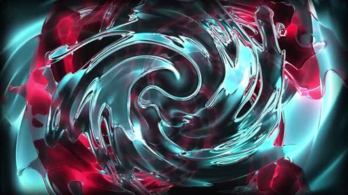 Liquid Glass Abstract Moving Fluid | Visual Illusions and Moving Waves | 4K