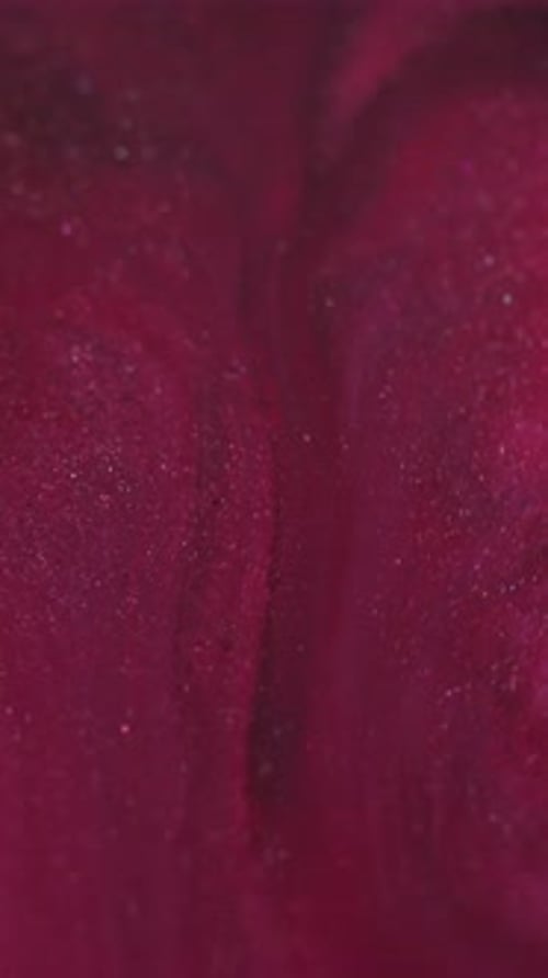 Fluid Abstract Background Texture of Maroon Paint