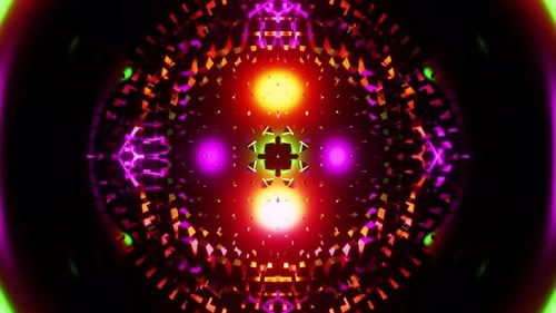 New Red Green And Pink Glare Equalizer Vj Loop For Music Party Background