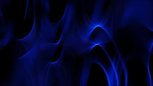 Abstract blurred particle background. Abstract blue color particles background.