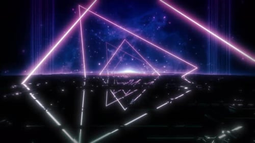Neon Universal Background Loop 4K