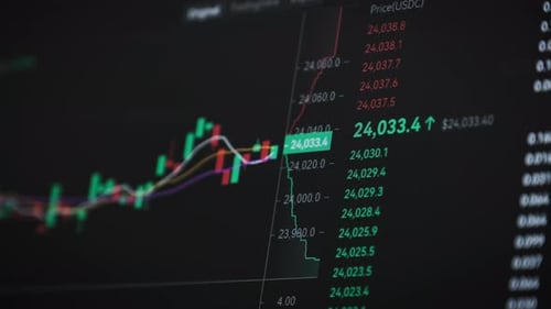 Stock Market Cryptocurrency Exchange Chart