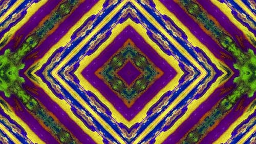 Vibrant Abstract Kaleidoscope Pattern Background Animation