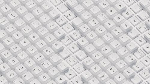 3D Animation of Keyboard Loop