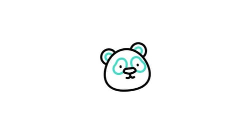 Icône animée Panda